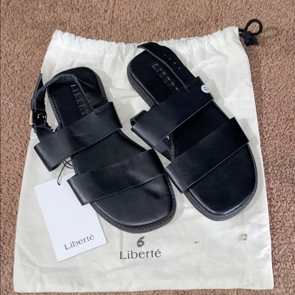 Liberté Black Sandals